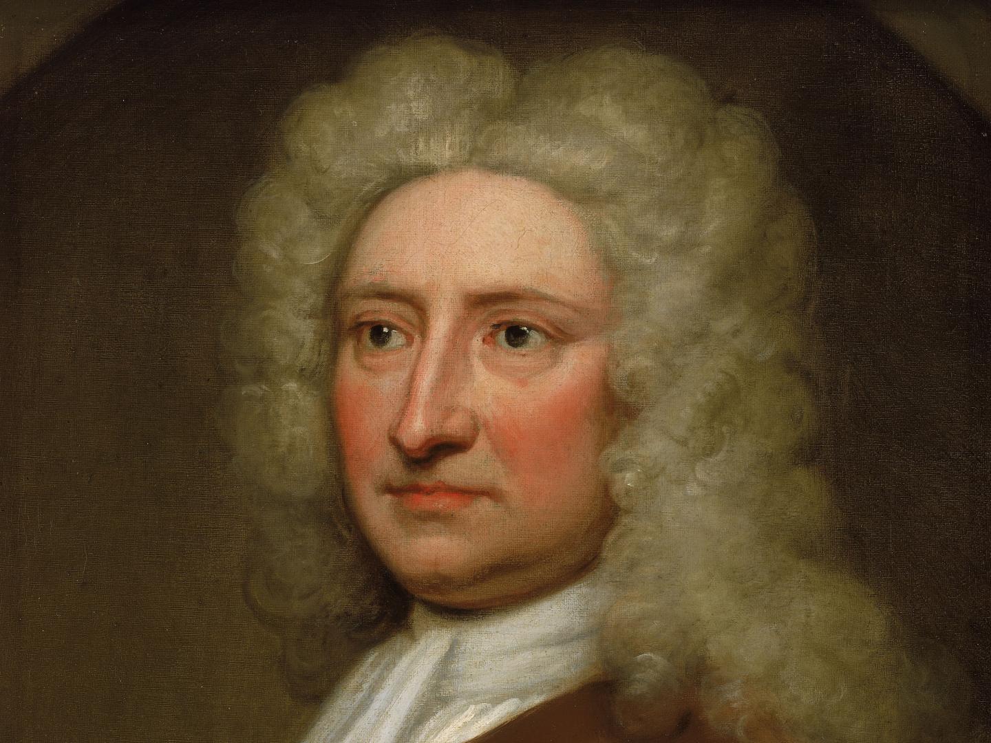 Edmond Halley by Sir Godfrey Kneller (detail)